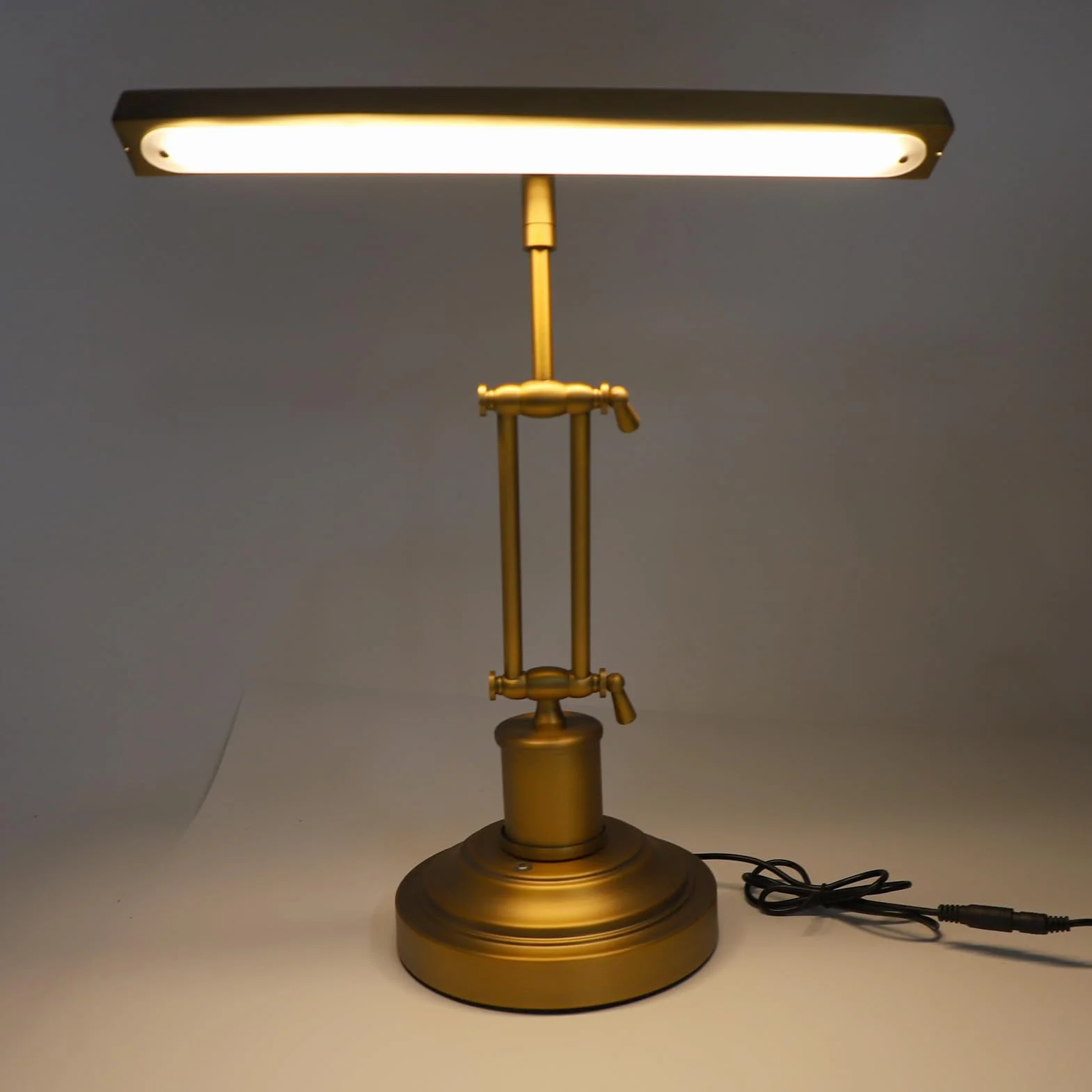 Lampada da Pianoforte per Pianoforte Verticale, Lampada da Tavolo a LED da 12 W con luminosità Regolabile da 3000K a 6000K, Luce per Leggio per Pianoforte, (Spina europea)
