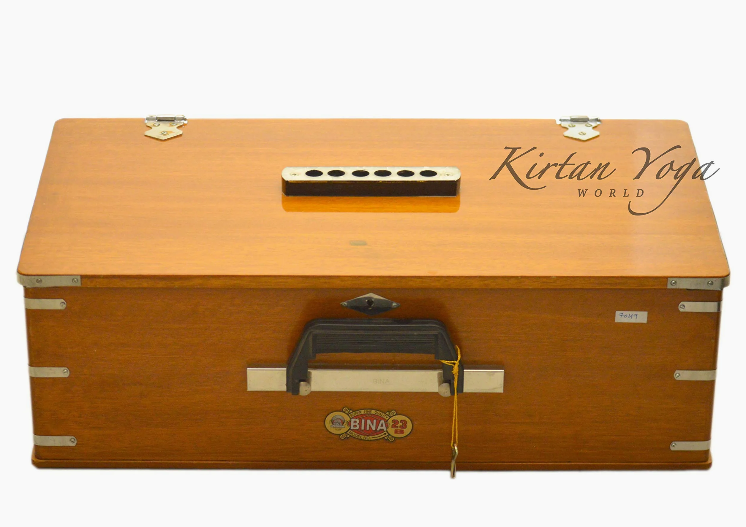 Harmonium Bina n.23 B Deluxe 3.25 ottave, modello portatile, qualità professionale, rivenditore autorizzato