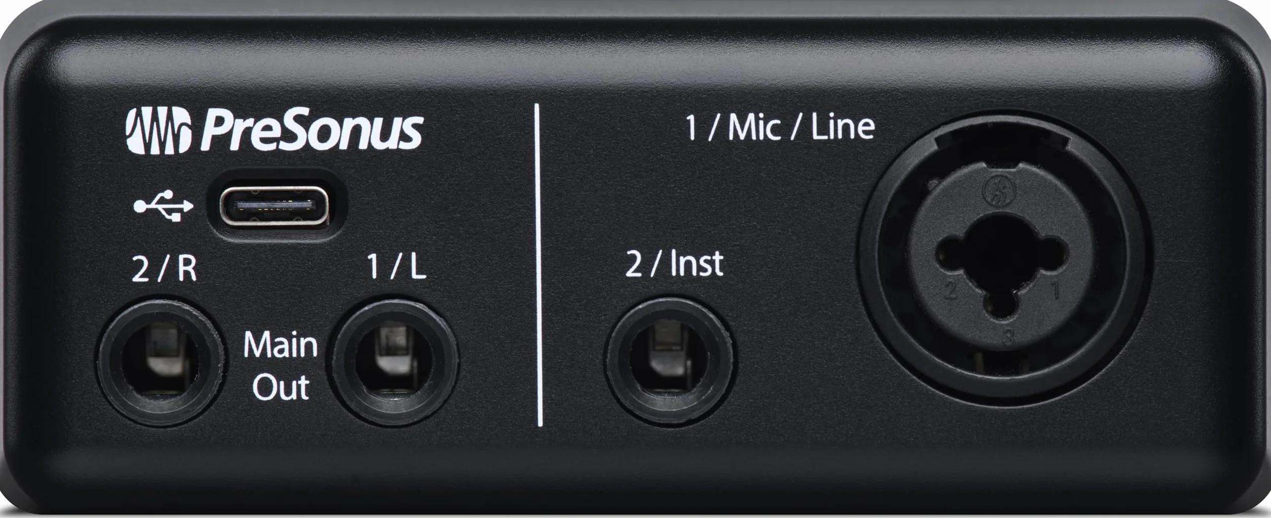 PreSonus AudioBox GO – Interfaccia Audio USB-C Compatta per Produzione Musicale, Streaming e Podcasting con 6 mesi di Fender Studio Pro
