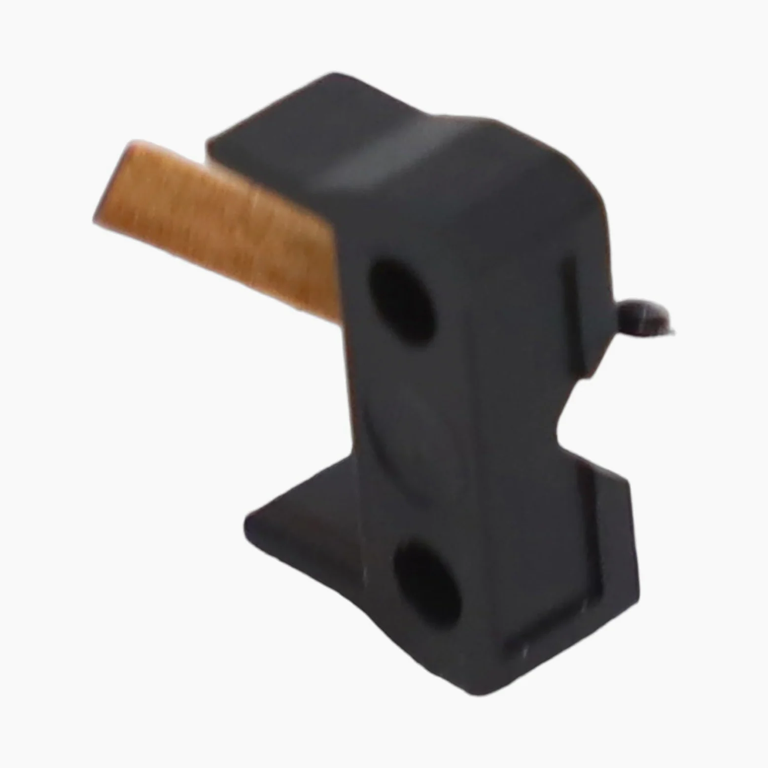 Puntina ellittica diamantata per SHURE M75ED/N75ED-2/M75-ED II, costruzione ABS, tracciamento audio migliorato, riproduzione del suono di precisione, ago di ricambio diretto per giradischi