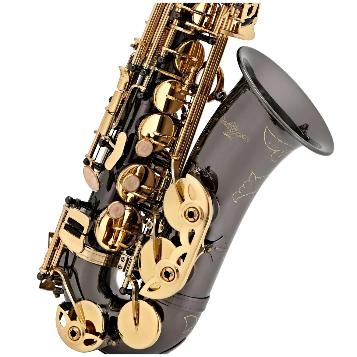 Sassofono Contralto Gear4music, Nero e Oro