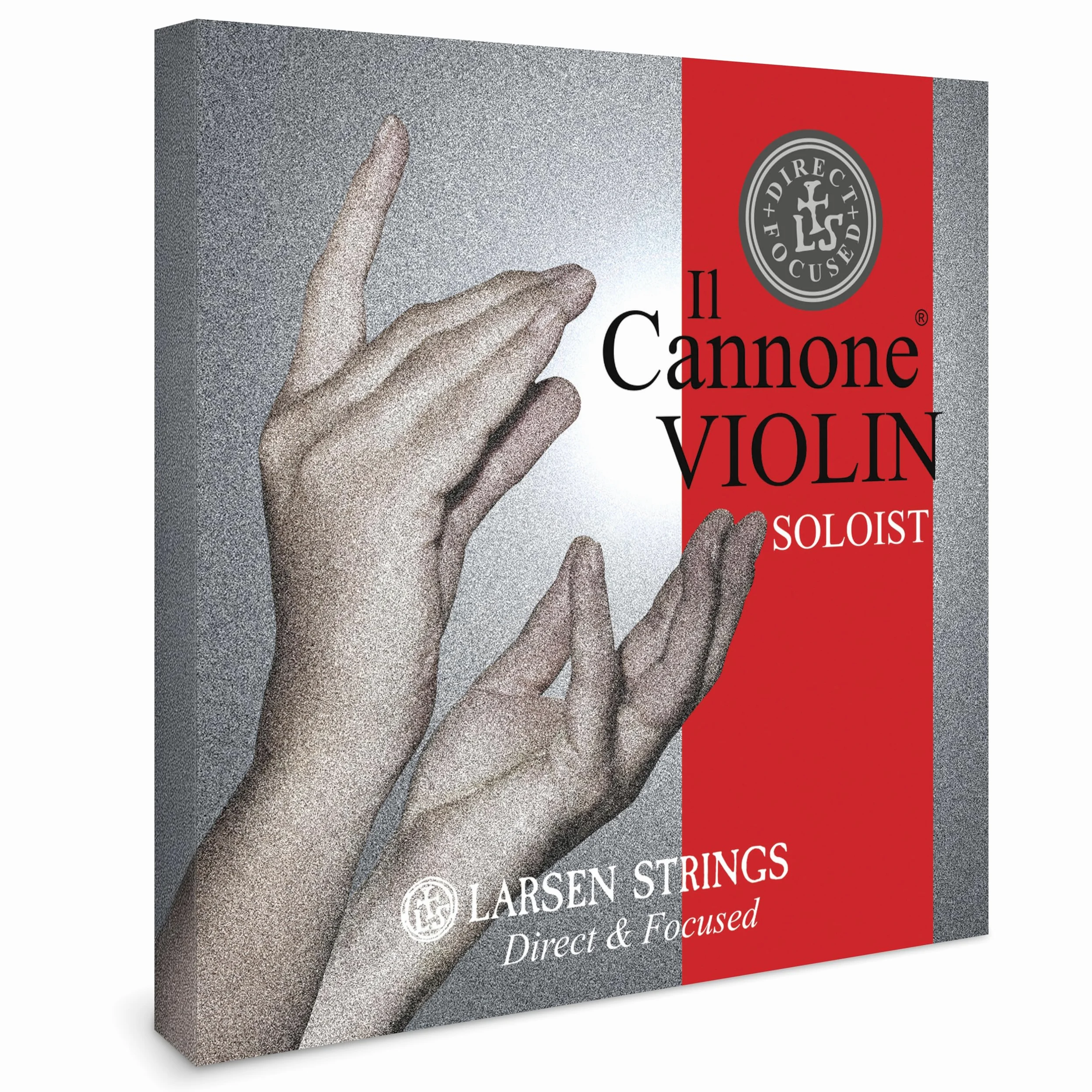 LARSEN STRINGS Corde per violino II Cannone - Violino 4/4 - Soloist - Set 4 corde Direct & Focused, tensione 24,5 kg/53.9 lbs