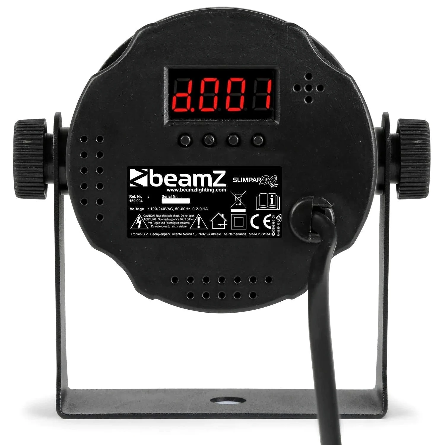 beamz Slim Par 30 UV Foco Par 6X 2W LEDs