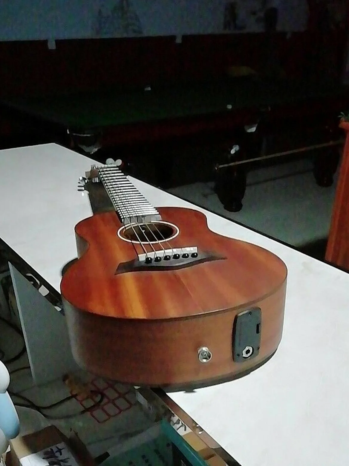 3 Bande Acustica Chitarra Classica Equalizzatore Guitarra EQ Preamplificatore Concise Bass Tone Volume Regolabile 6.35 Audio Head Output Violao Pickup per Taylor