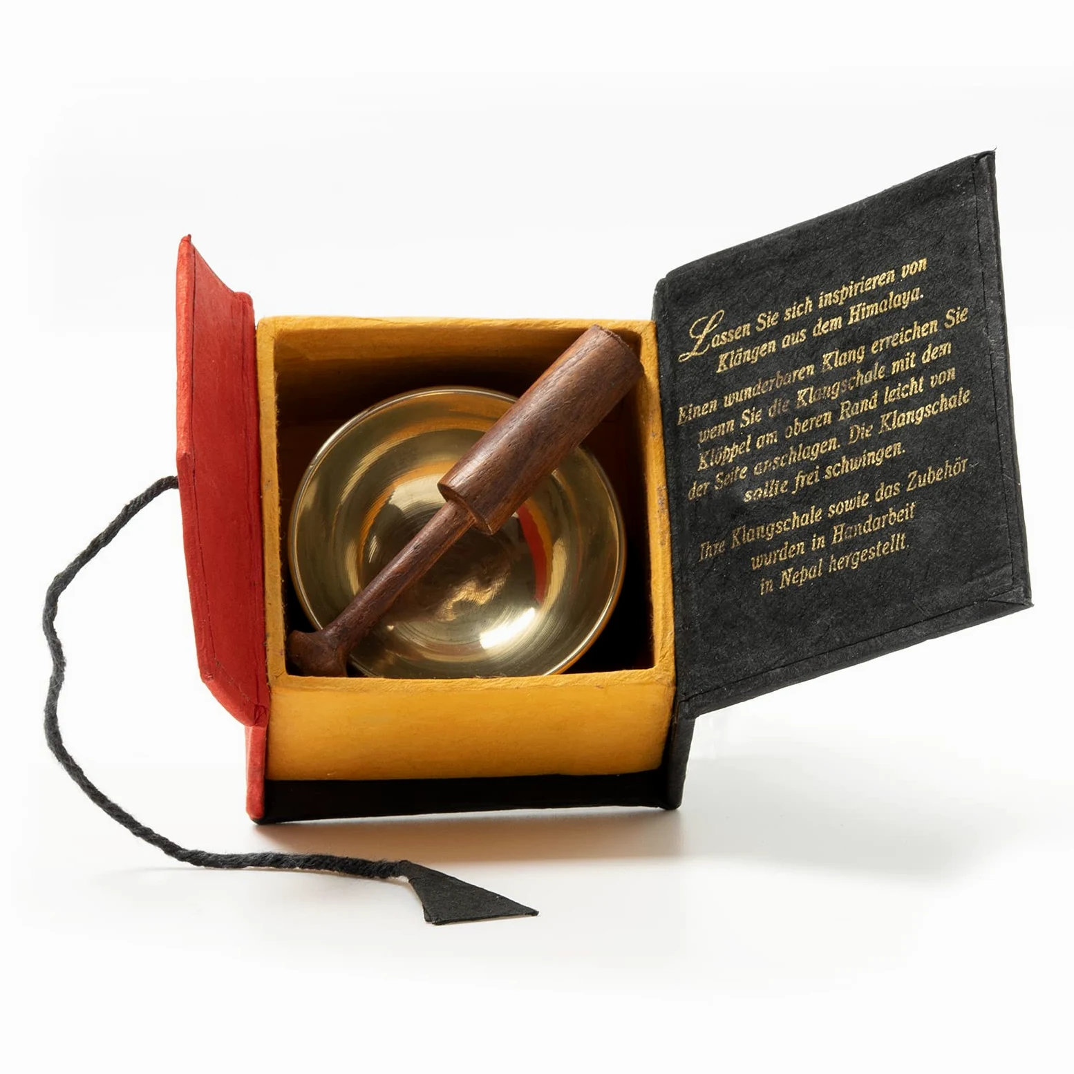 Campana tibetana, mini set regalo con scatola colorata -5078-