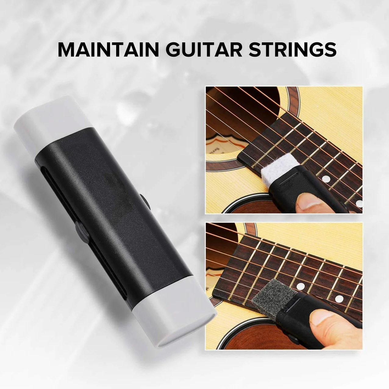 Kit di attrezzi per la riparazione della chitarra, Bprtcra 45 pezzi kit di strumenti per la pulizia della chitarra, kit di strumenti per chitarra per chitarra