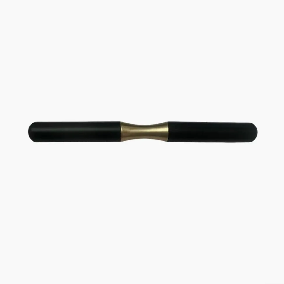 Rullo a pressione per sassofono, strumento di riparazione per tromba e trombone, accessorio per la manutenzione degli strumenti in ottone con manico in mogano, per riparare irregolarità e danni ai