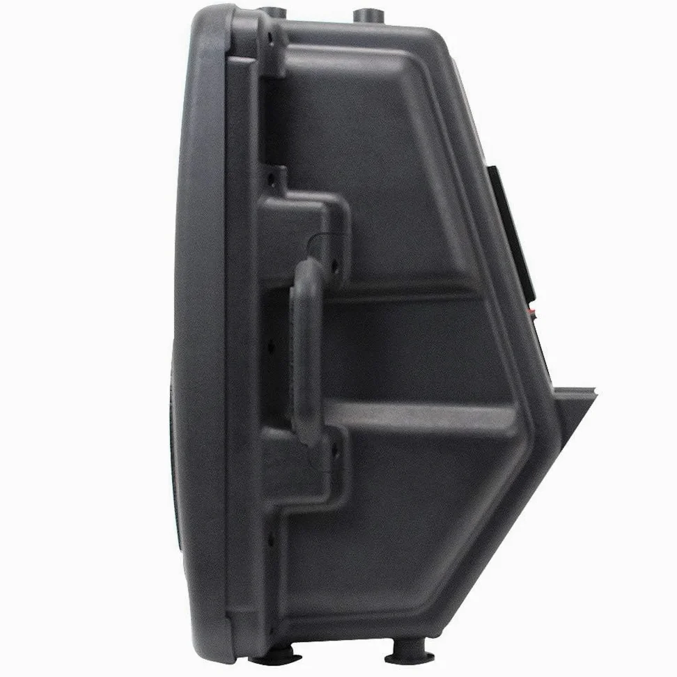 COPPIA CASSE AMPLIFICATE ATTIVE FULL-RANGE 1200W WOOFER 12" 30 CM DJ LIVE MONITOR