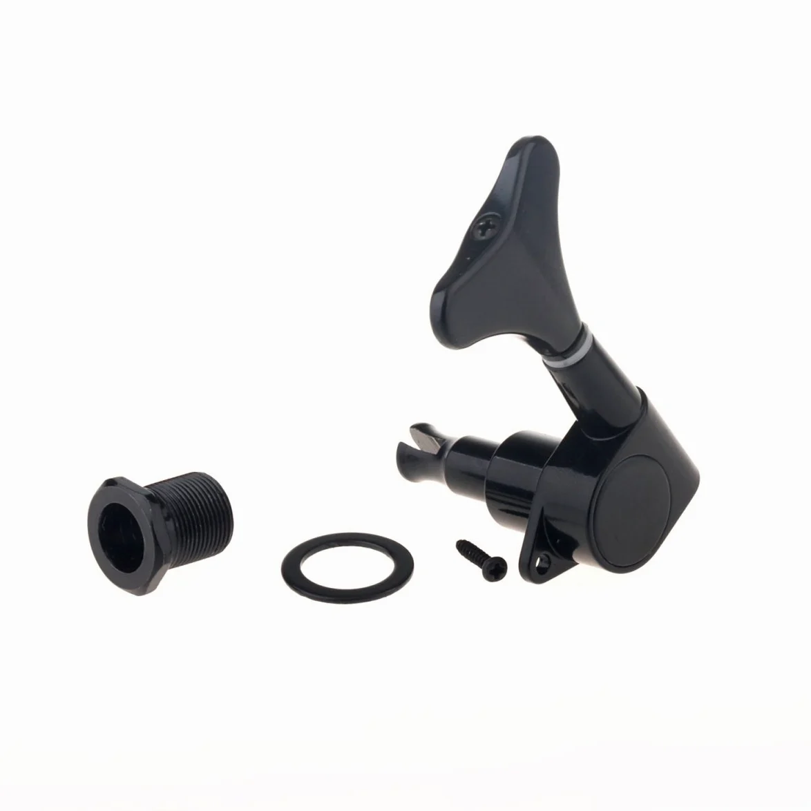 Musiclily L3+R3 Set Meccaniche per Basso Elettrico 5/6 Corde, Nero