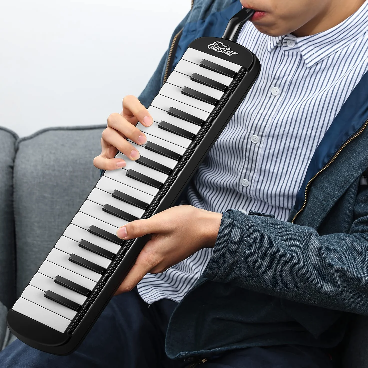 Eastar 37 key Melodica Black