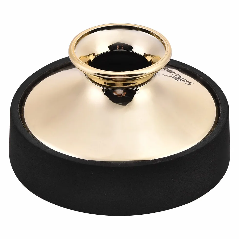 Sordina per Sassofono Contralto in Plastica, Accessori per Silenziatore Muto per Sassofono Contralto (oro)