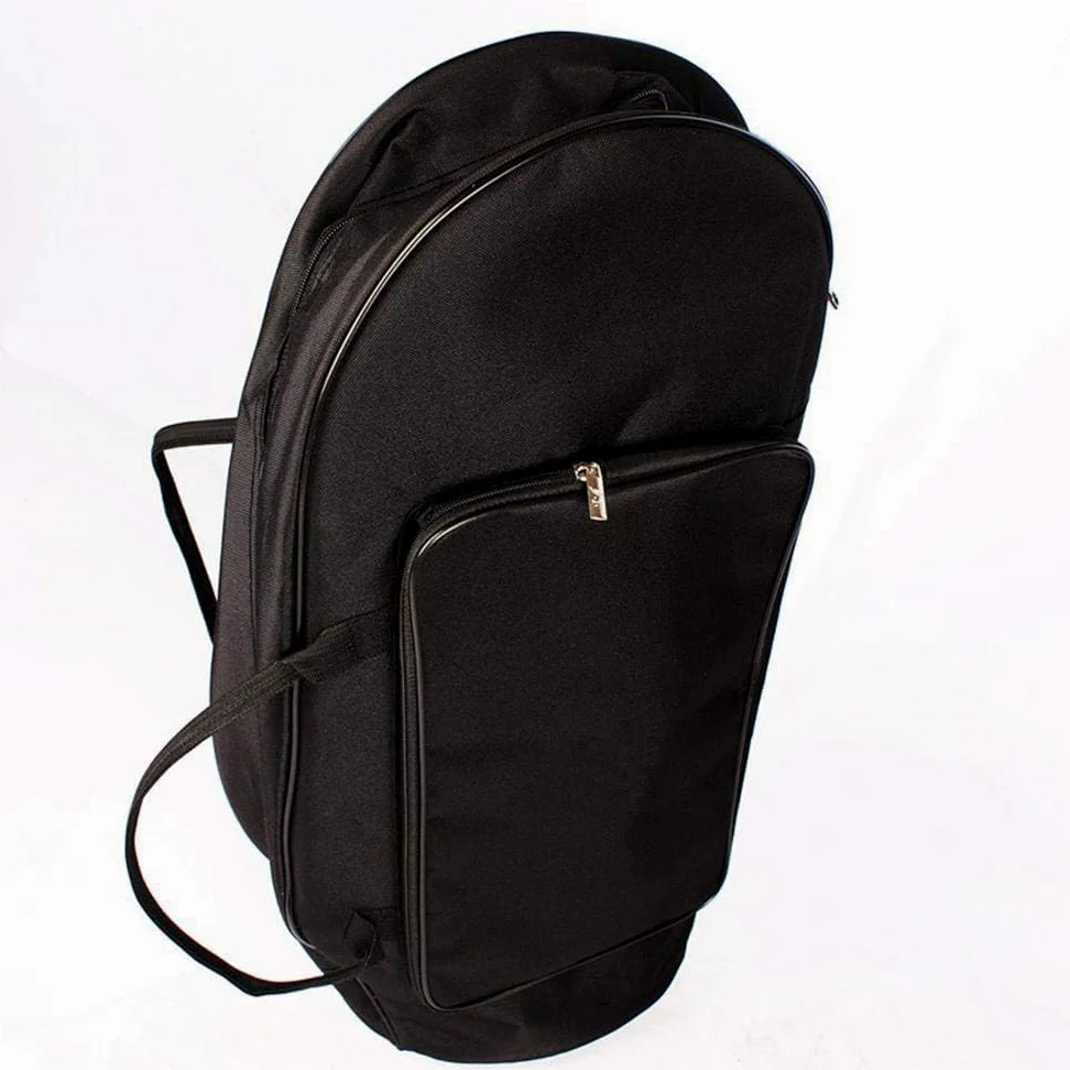 Borsa per Corno baritono Custodia Morbida per baritono con Imbottitura in Tessuto Oxford Borsa a Tracolla Doppia Borsa per Strumenti Musicali