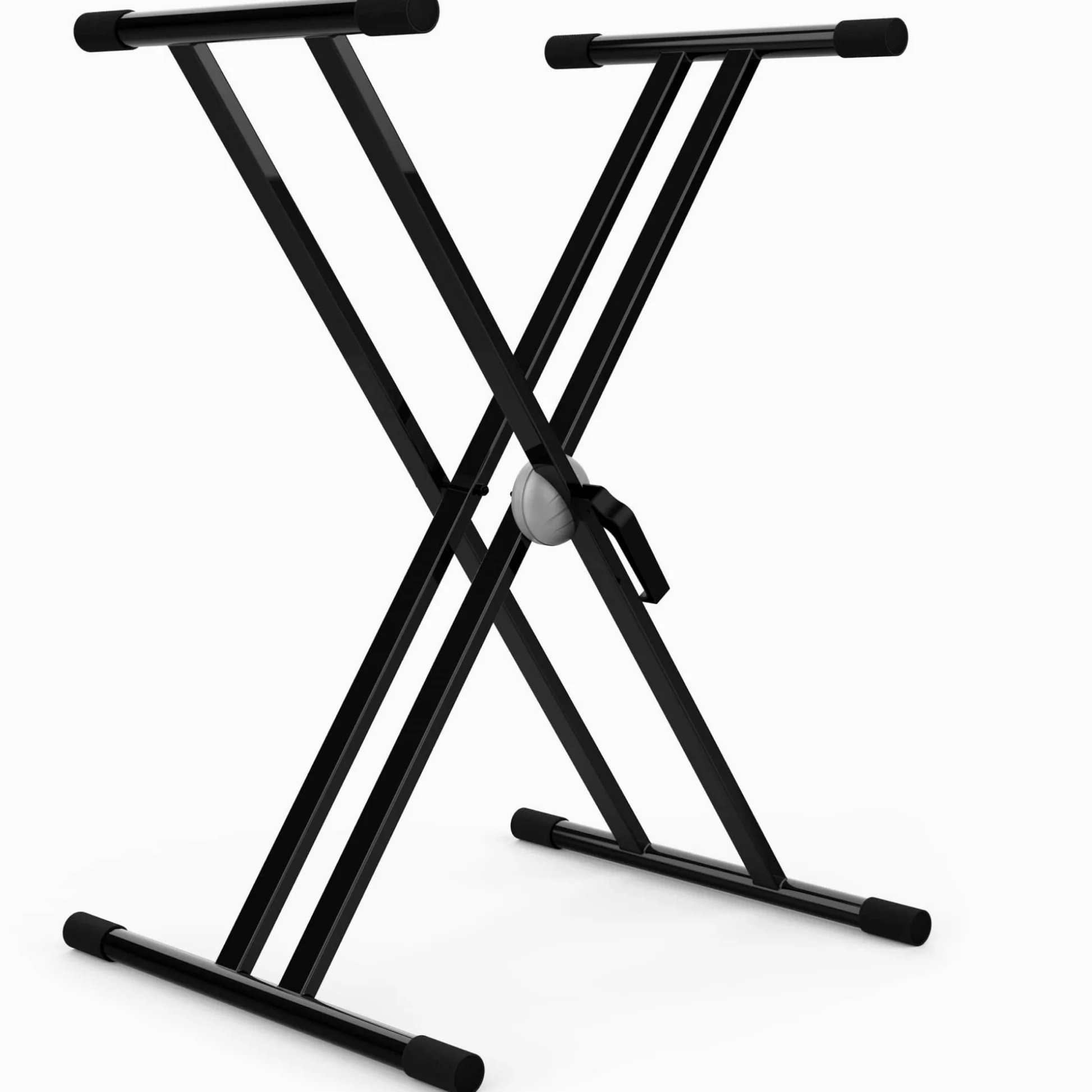 Audibax Onyx 130 Soporte Premium Tijera Doble para Teclado (Yamaha, Casio, Roland, Korg)