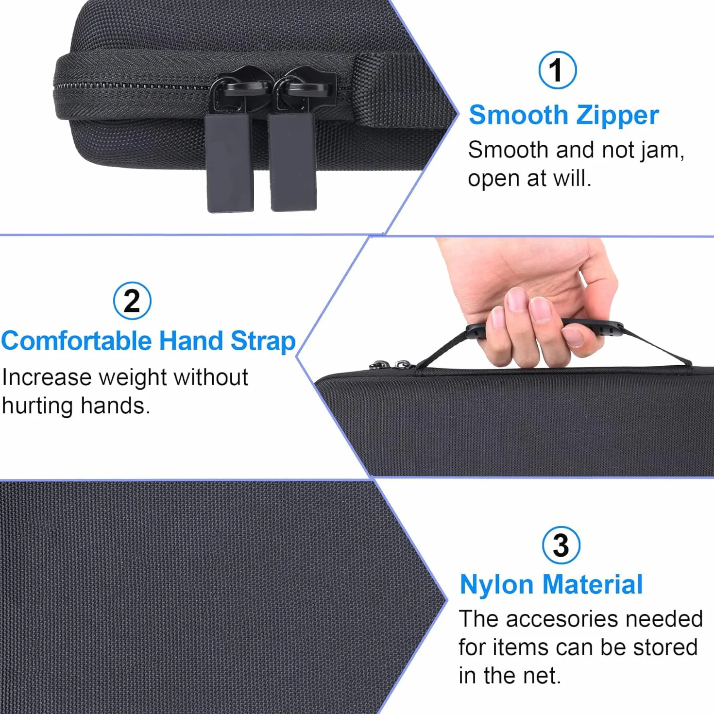 co2CREA cassa custodia borsa per AKAI Professional LPD8 Controller USB MIDI Portatile(solo scatola,Case Only)