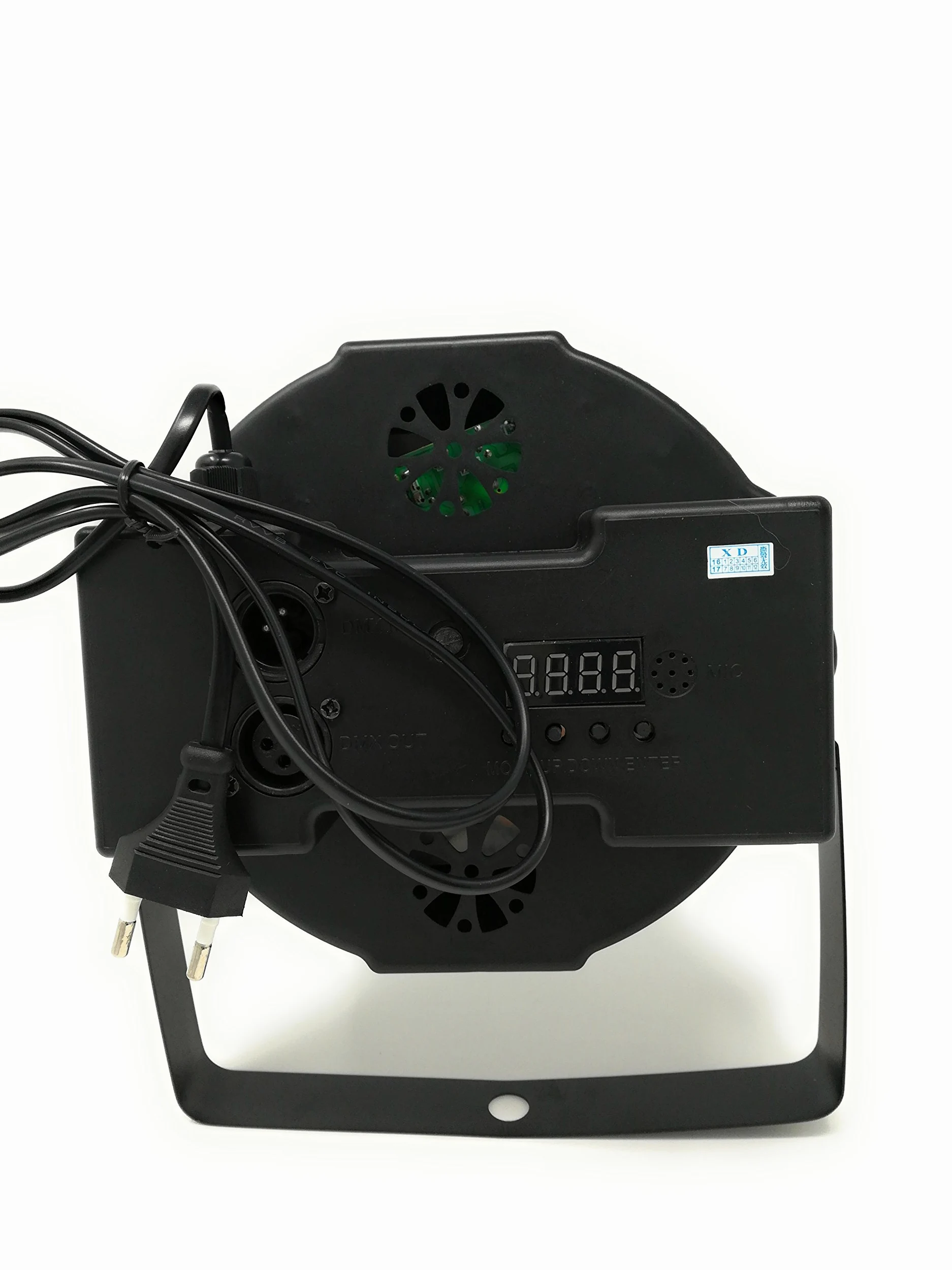 TEMPO DI SALDI Faro Rgb 18W Faretto 18 Led Vari Colori Discoteca Sensore Sonoro Luce Colorata