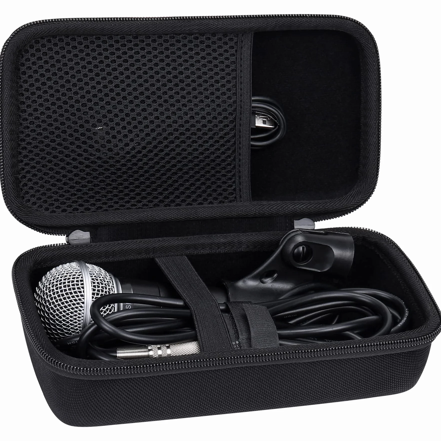 Aenllosi (Solo Custodia) Custodia rigida portatile per Shure Microfono wireless Shure Microphone SM58/PGA-48/SM48S/58A/Shure SV200/SV100/KSM8