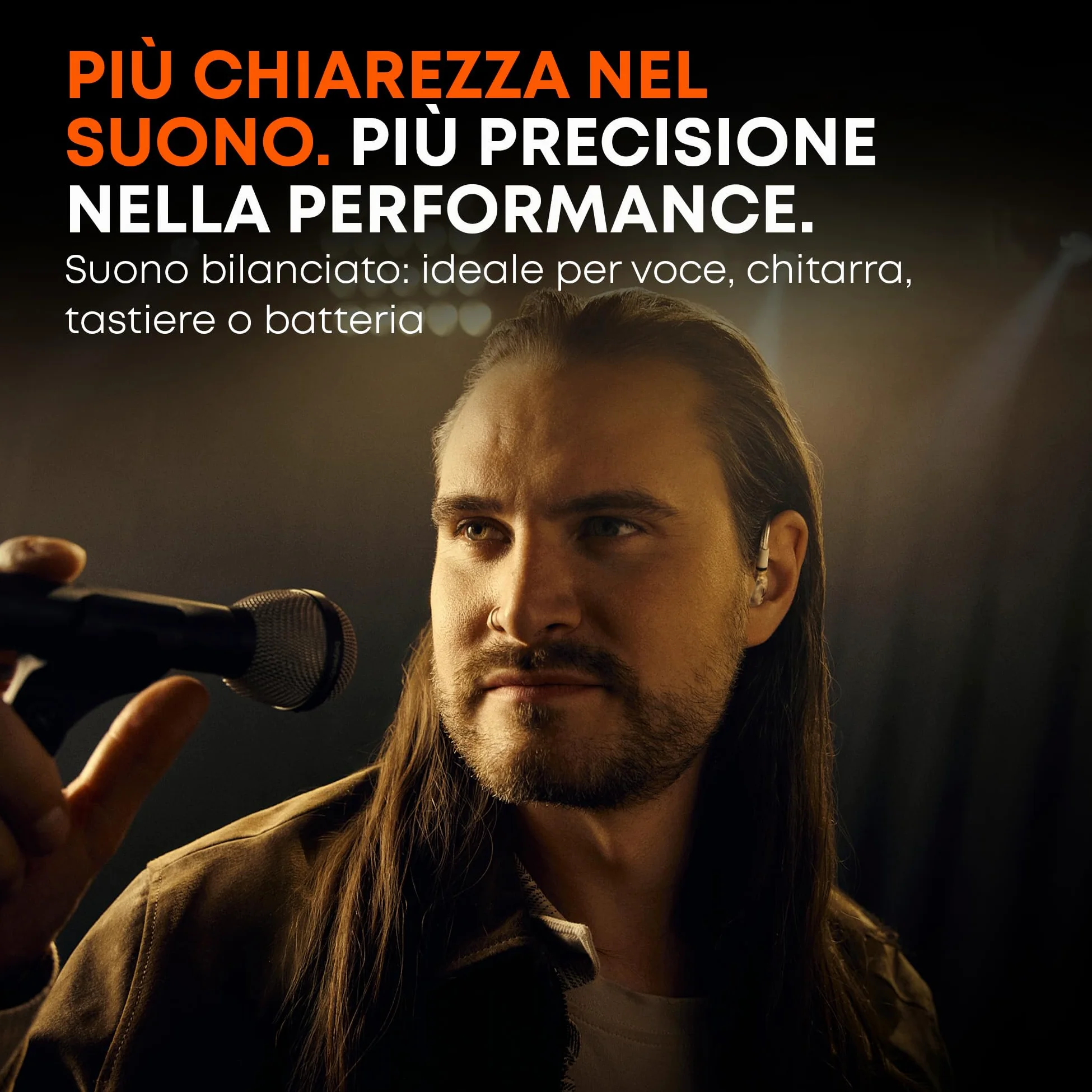 beyerdynamic DT 30 IE monitor in-ear professionale per palco e sala prove | Isolamento passivo fino a 39 dB, vestibilità ergonomica, cavo MMCX rimovibile, trasparente