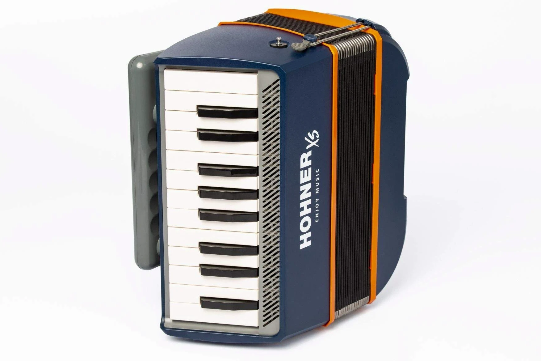 Hohner XS Child - Fisarmonica per bambini, tasti pianoforte, con custodia
