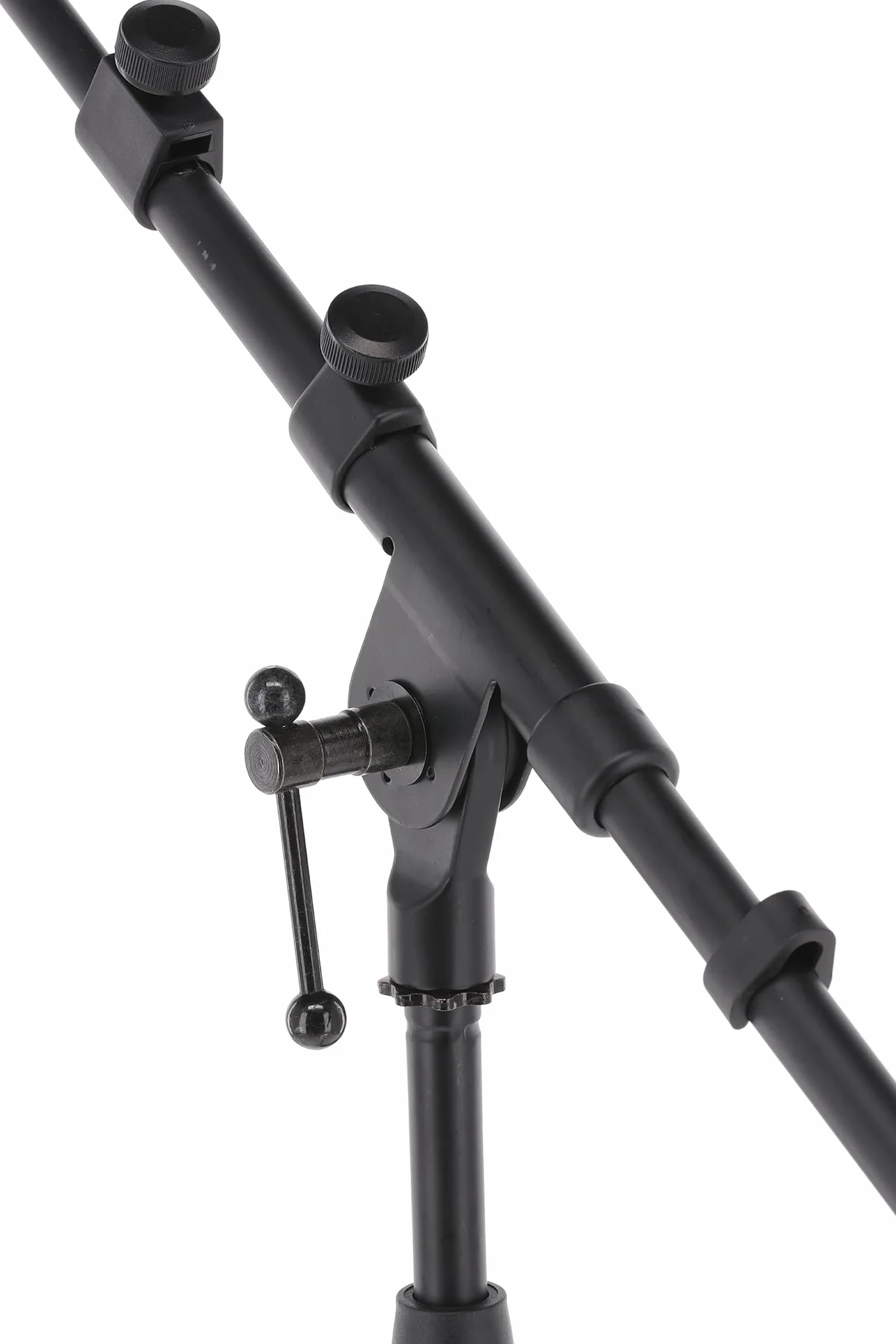 GEWA piccolo supporto per microfono MS-20TB - Nero - Per cassa/Hi-Hat - Altezza regolabile 43-65cm - Asta 50-90cm - Base in ghisa - 2,4 kg
