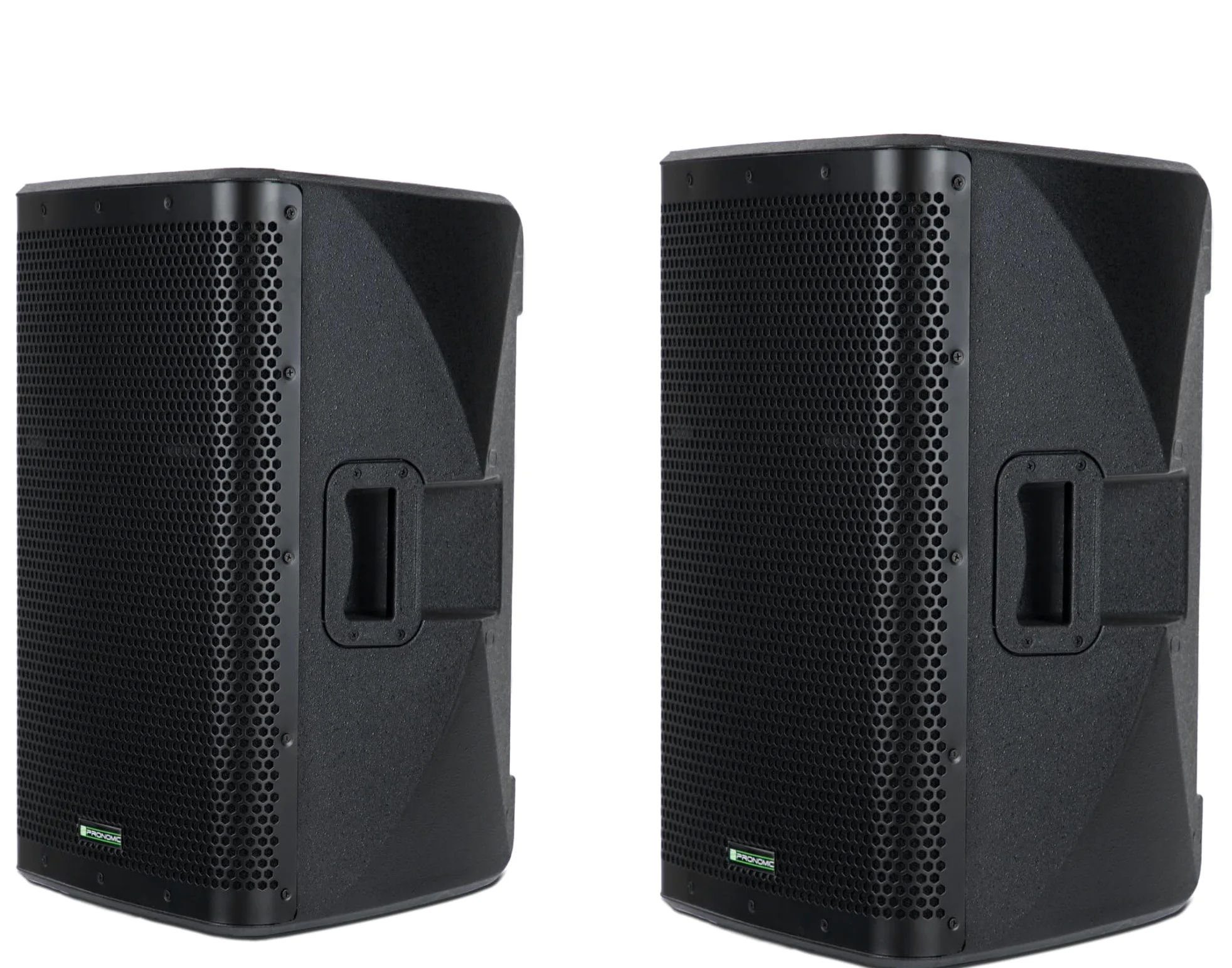 Pronomic C-212 MP 12" Set Stereo di Casse Passive - 2 casse passive 2-vie - Potenza: 300 Watt ciascuna (RMS), 1200 Watt (Peak) - Impedenza: 8 Ohm - Livello massimo di pressione sonora: 126 dB - Nero
