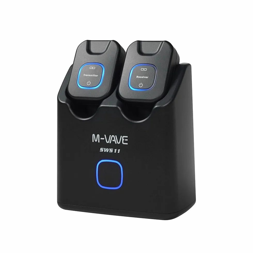 Sistema wireless per chitarra M-Vave SWS11 5,8 GHz – Trasmettitore e ricevitore digitale per chitarra elettrica e basso