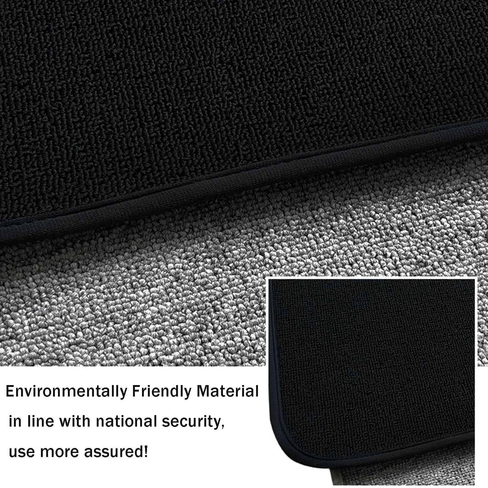 Tappeto Fonoassorbente Batteria, Tappeto per Batteria 200x160 cm, Tappeto Isolante Acustico Pavimento, Tappetino Insonorizzato Antiscivolo per Grancassa Rullante Tamburo Jazz Tappetini(Color:Nero)