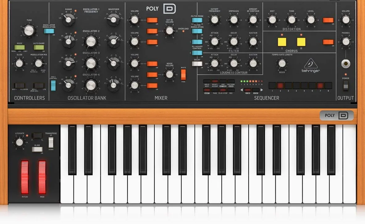 Behringer POLY D, Nero (Black)