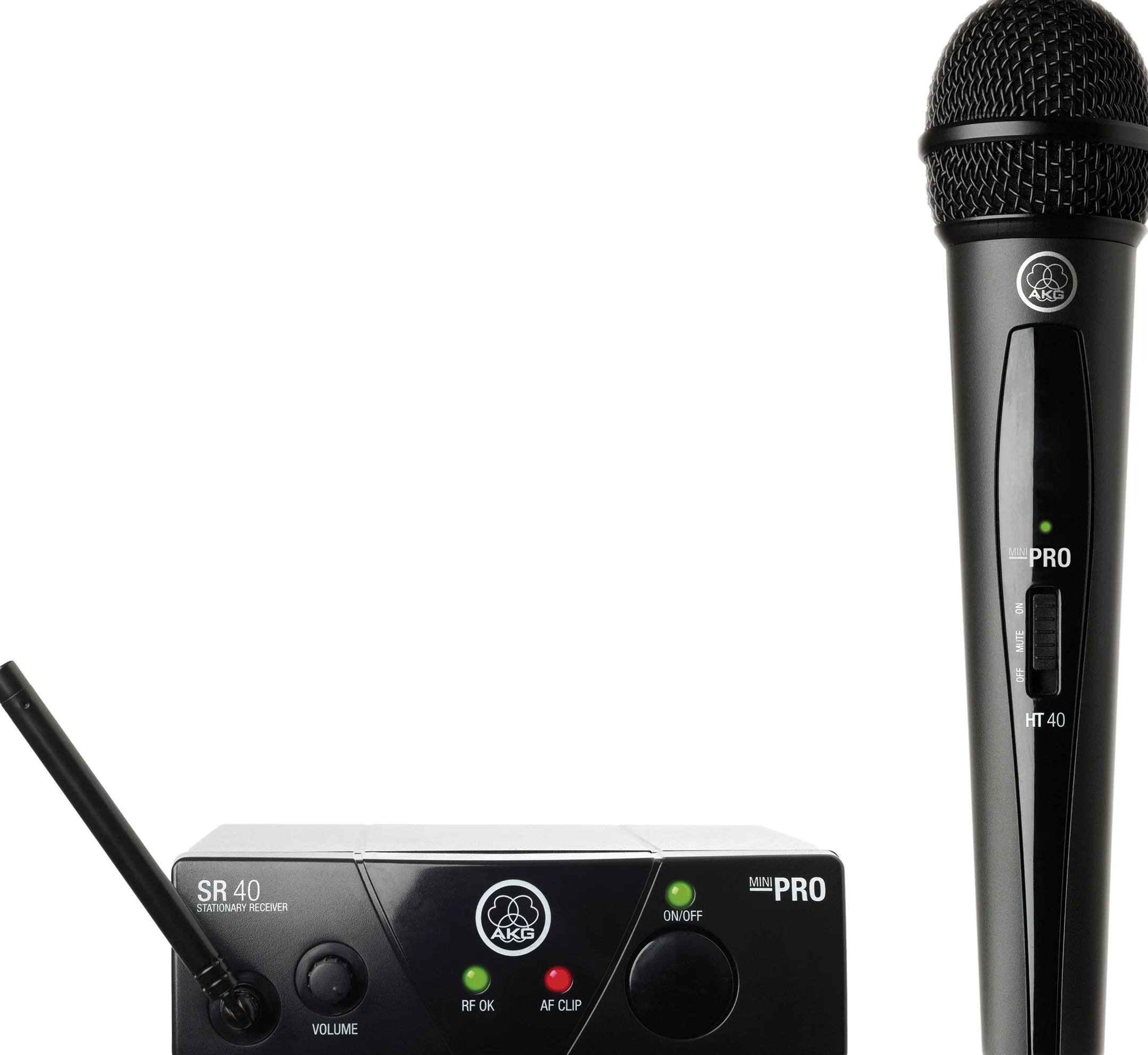 AKG Pro Audio WMS40MINI - Set per microfono wireless BD US25C