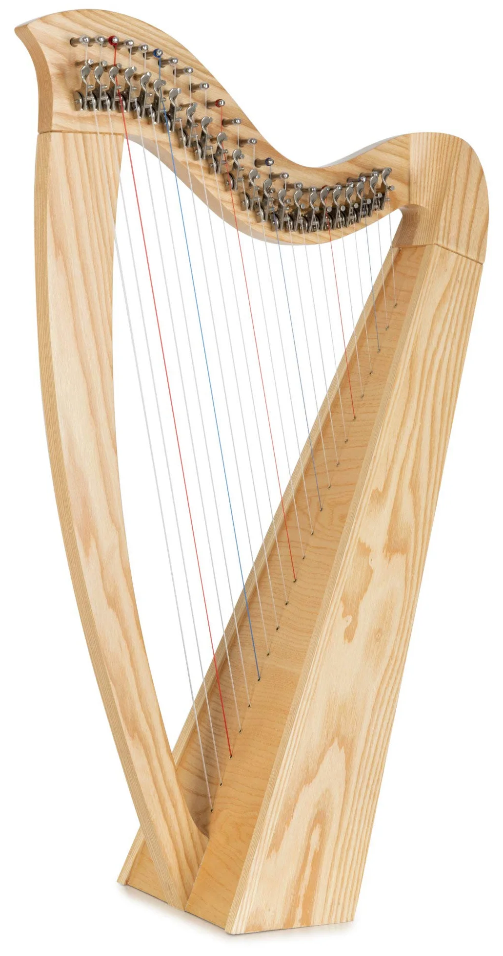 Classic Cantabile H-22 Arpa Celtica, 22 corde, meccanica a semitoni, accordata in Mi bemolle maggiore. Include borsa, scuola, leggio, accordatore e 2 chiavi. Altezza: 83,5 cm.