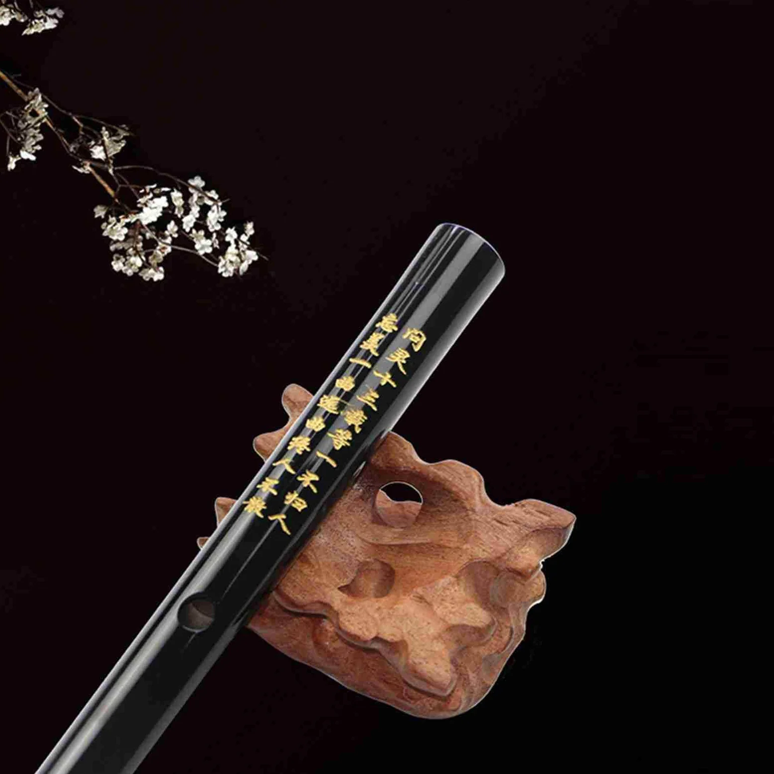Walfront Flauto di bambù Dizi Flauto di bambù Cinese Strumento Musicale Tradizionale Chiave di Strumento C, D, e, F, G con Borsa da Trasporto per gli Amanti della Musica per (Chiave SOL)