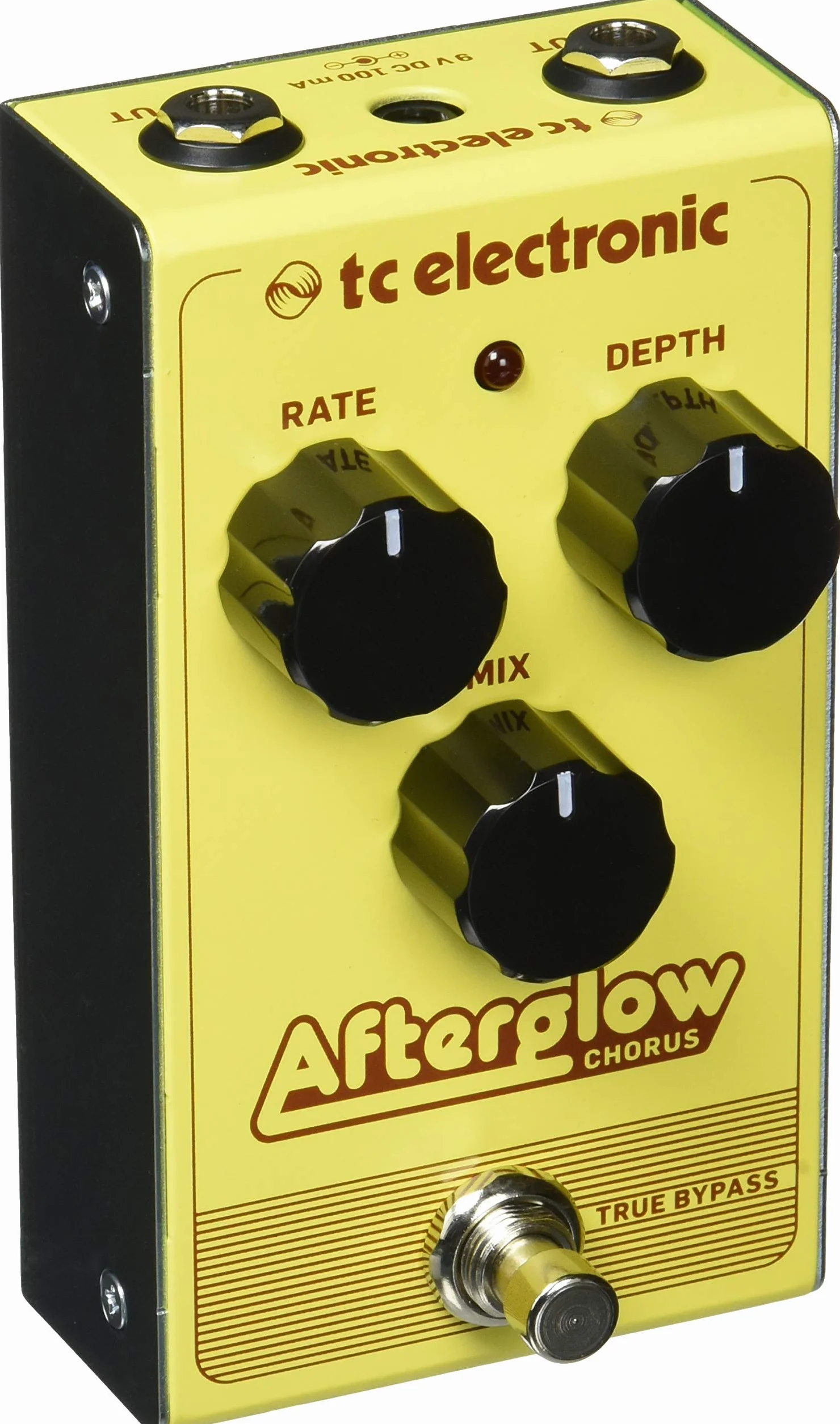 TC Electronic AFTERGLOW CHORUS Pedale Chorus stile vintage con circuito Bucket-Brigade completamente analogico