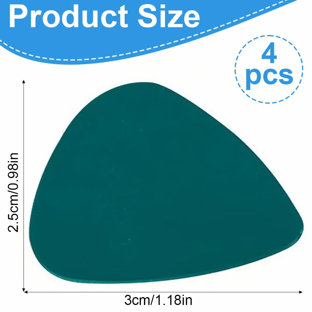 WeddHuis Corde per Ukulele in Nylon 4 Plettri Ukulele, Set di Corde per Ukulele Corde acustiche Accessori per Ukulele Corde in Nylon per Ukulele con Plettri