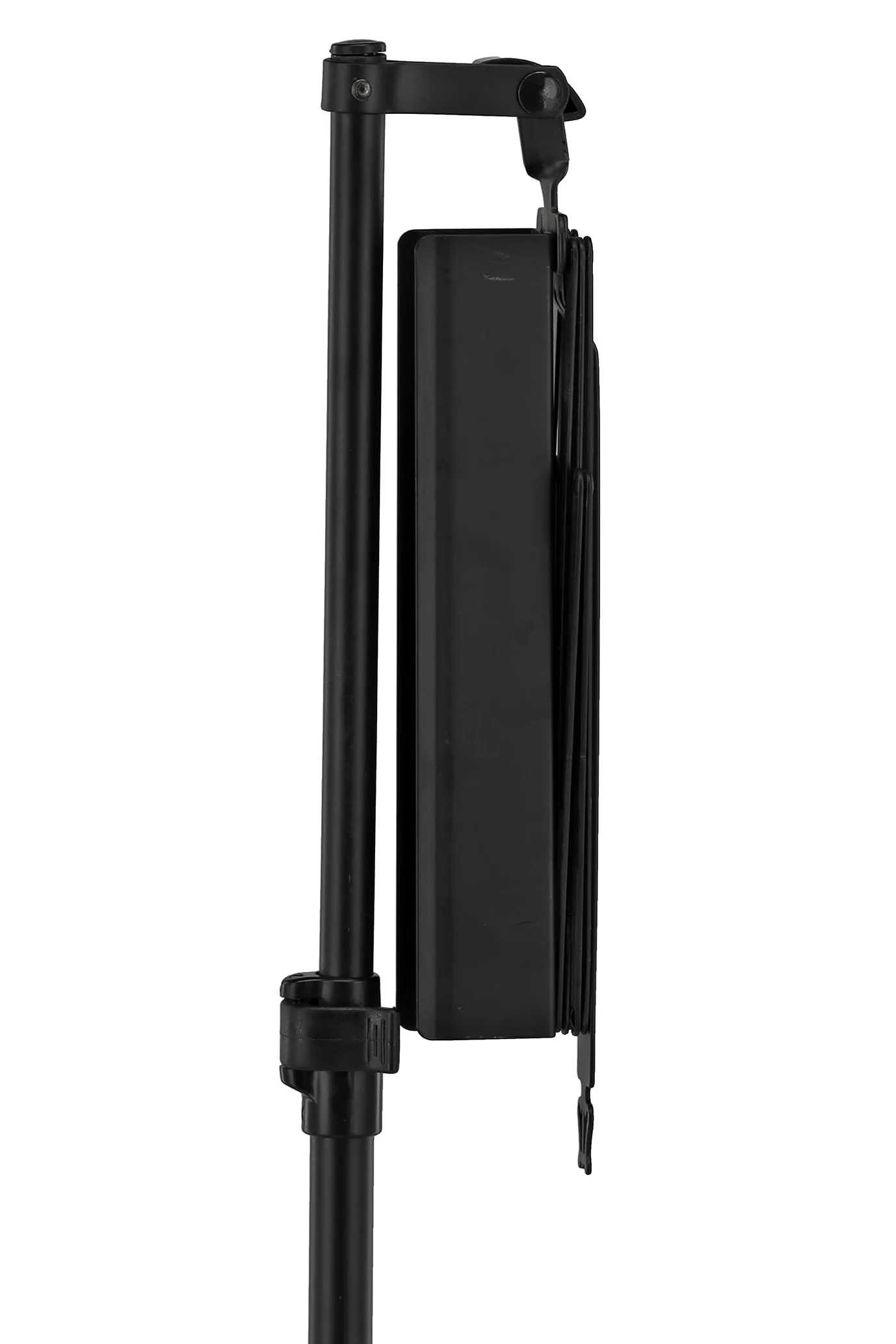 FX F900703 Leggio Nero, Lunghezza da Aperto 69-160 cm, Borsa Inclusa, Nero