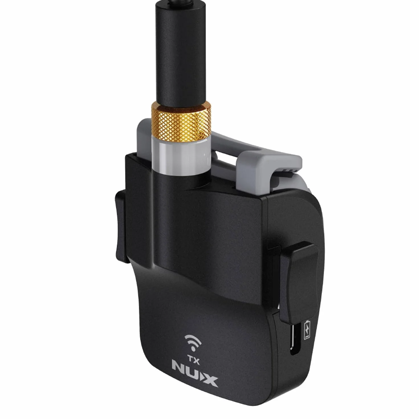 Nux B6 - microfono wireless per sassofono senza fili + panno per pulizia Keepdrum