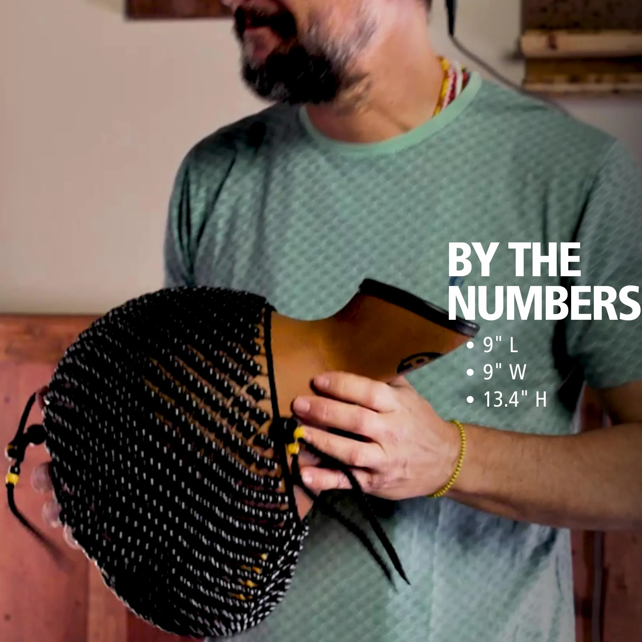 Meinl Percussion – Cabasa in fibra di vetro - Marrone (SHR-BR)
