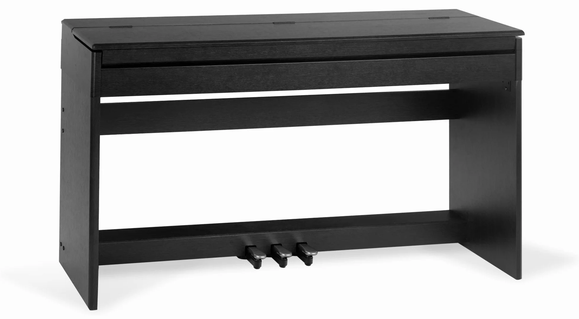 McGrey DP-18 SM Pianoforte Digitale Nero Opaco - 88 Tasti Tastiera con azione a martello - Pianola musicale con USB, 128 suoni, 128 polifonie, 3 pedali - Piano digitale Set con Panca e Cuffie