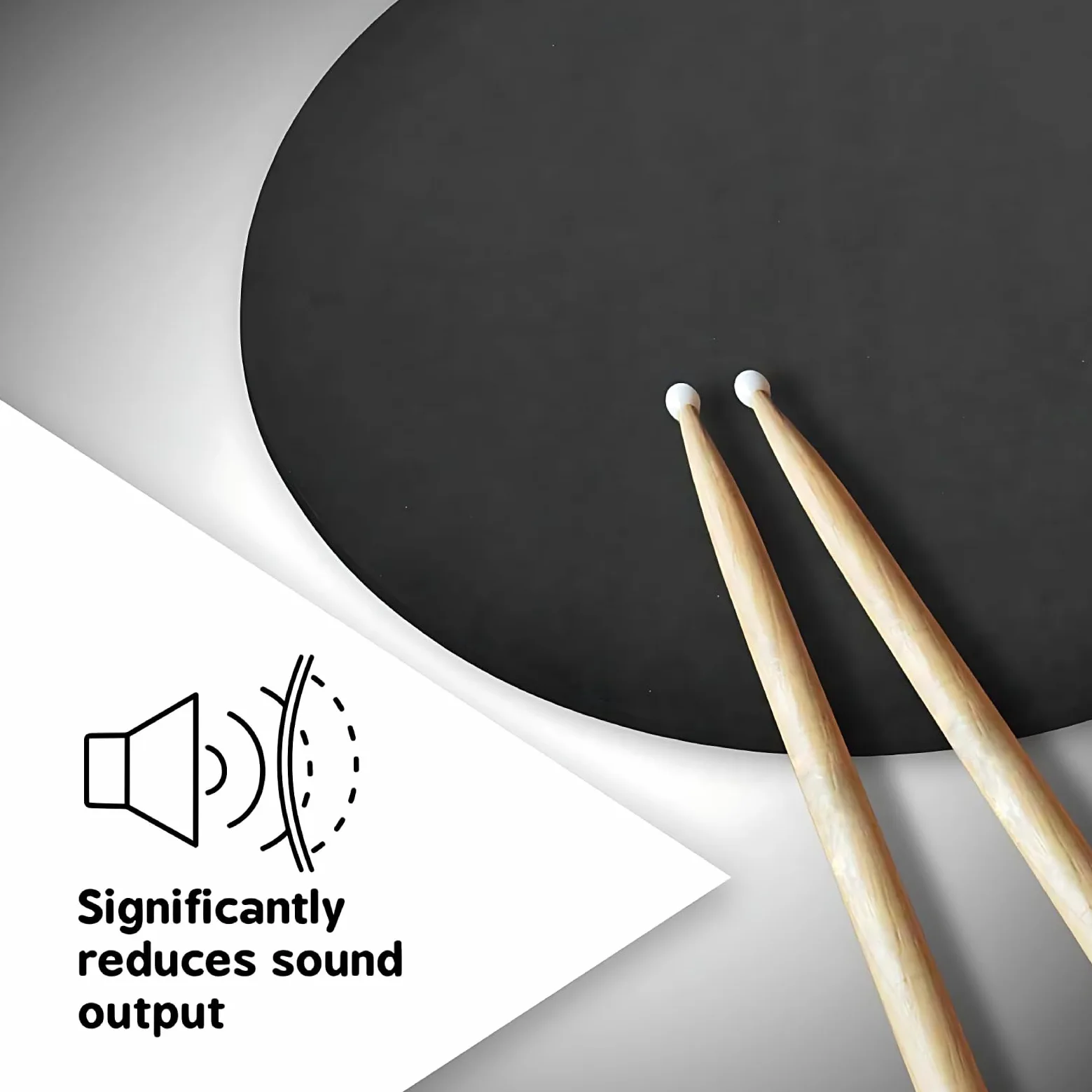 Set di Silenziatori per Batteria, 10 Pezzi, Pad in Gomma e Schiuma da 5mm per Piatti e Grancassa
