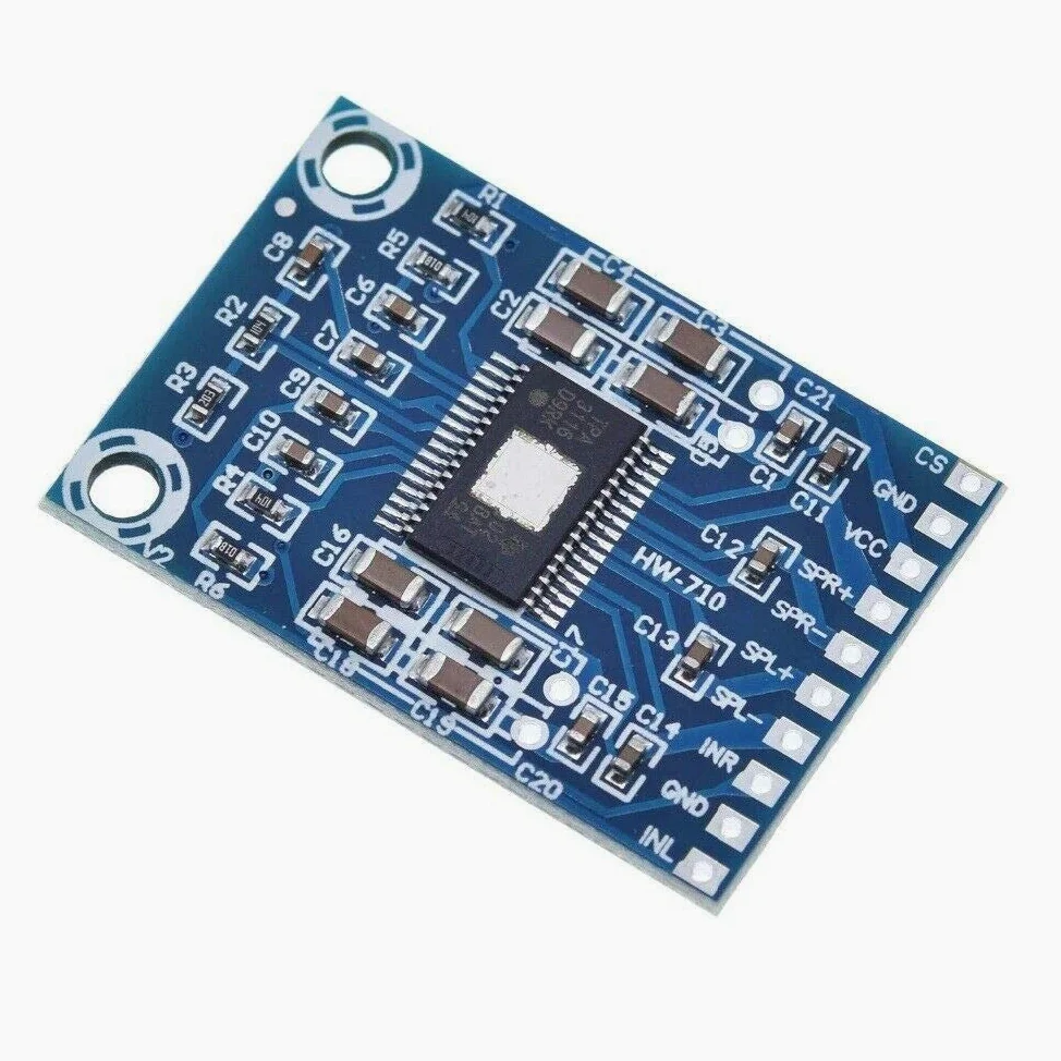5pcs XH-M562 TPA3116D2 Digital Audio Amplifier DC 12V-24V 2x50W Dual Channel