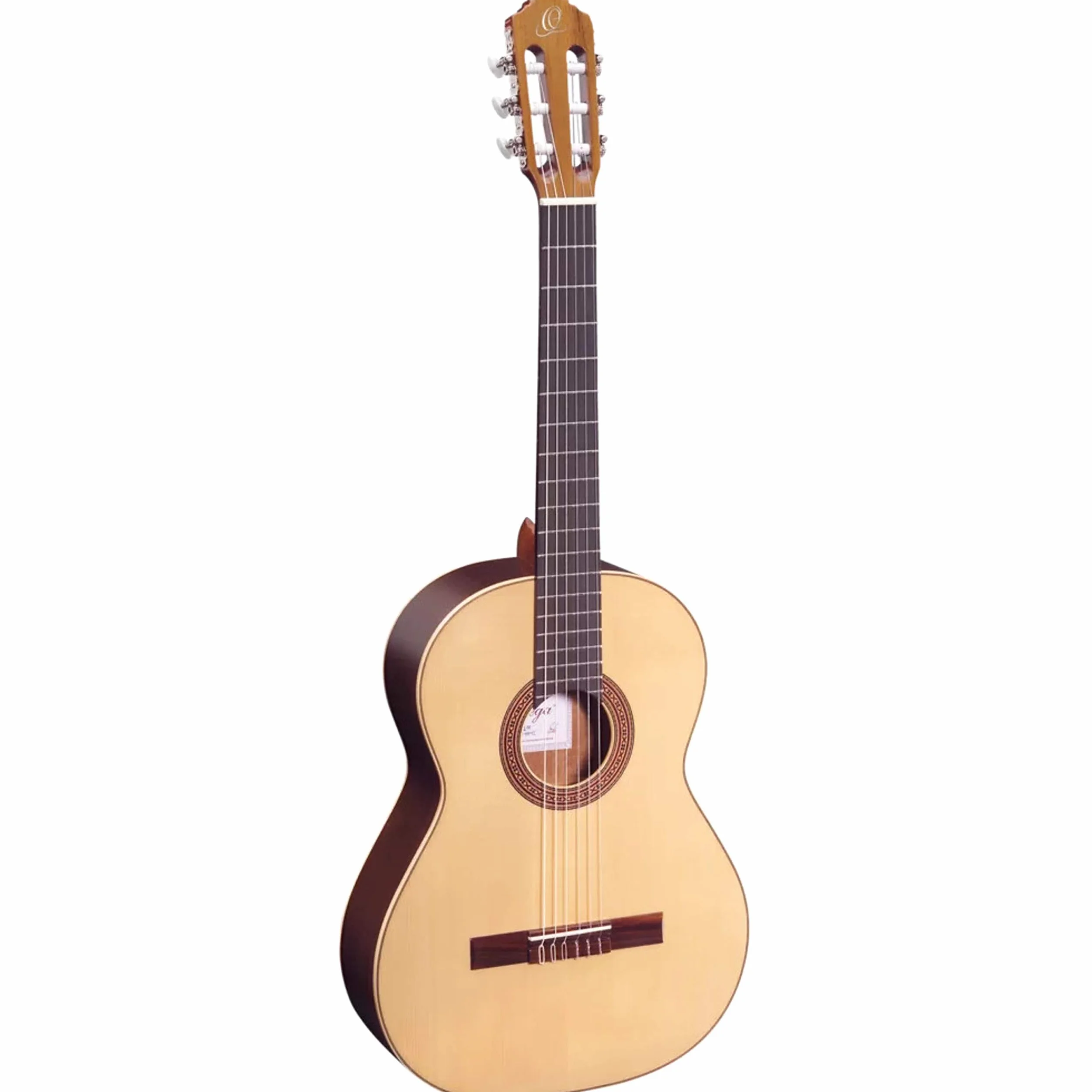 Ortega R210 - Chitarra da concerto 4/4 con fondo massiccio, finitura opaca e custodia inclusa