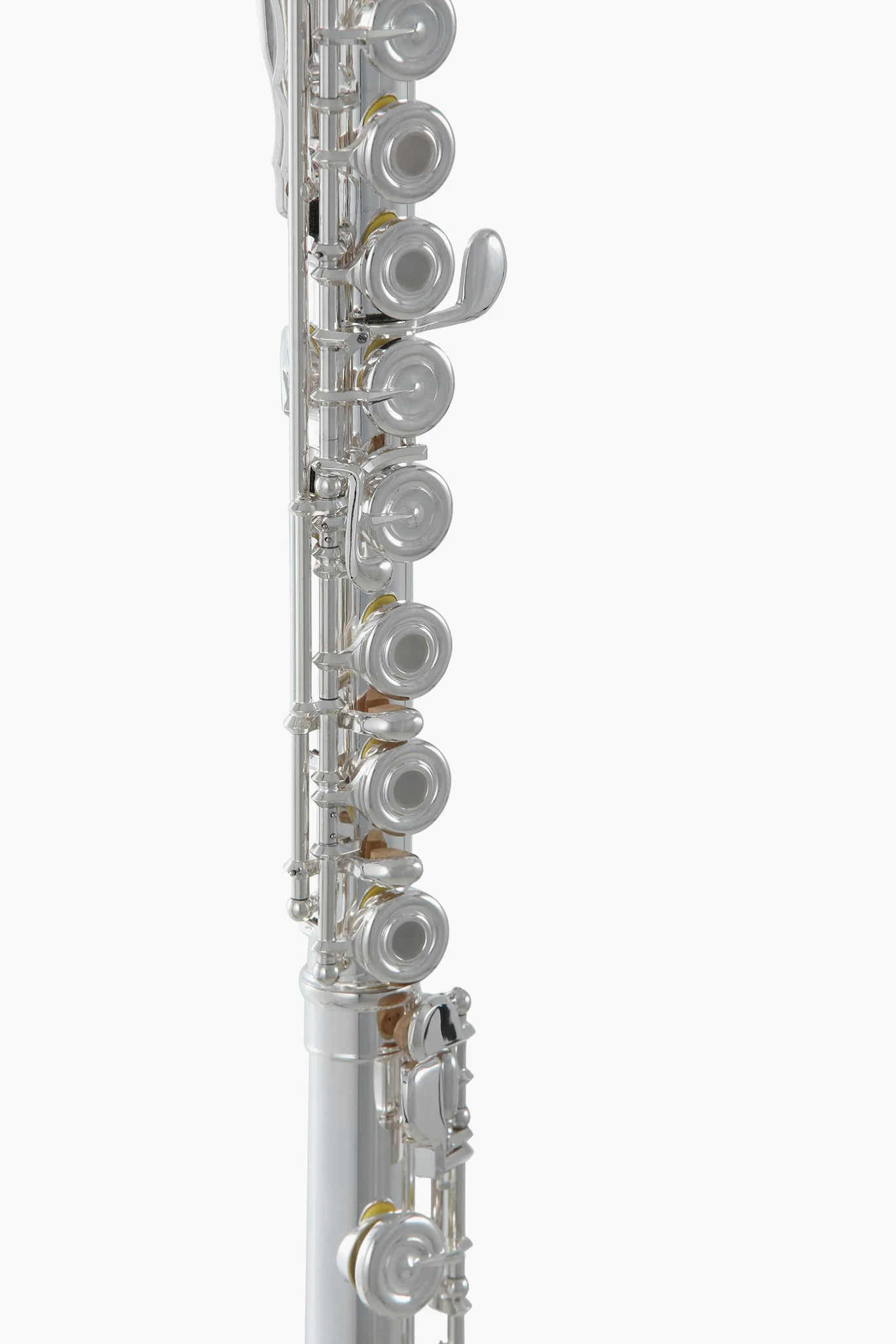 Roy Benson flauto traverso FL-602RI (costruzione in nichel argentato, design del coperchio a punta, tampone PISONI, flauto di qualità superiore, per una qualità del suono professionale)