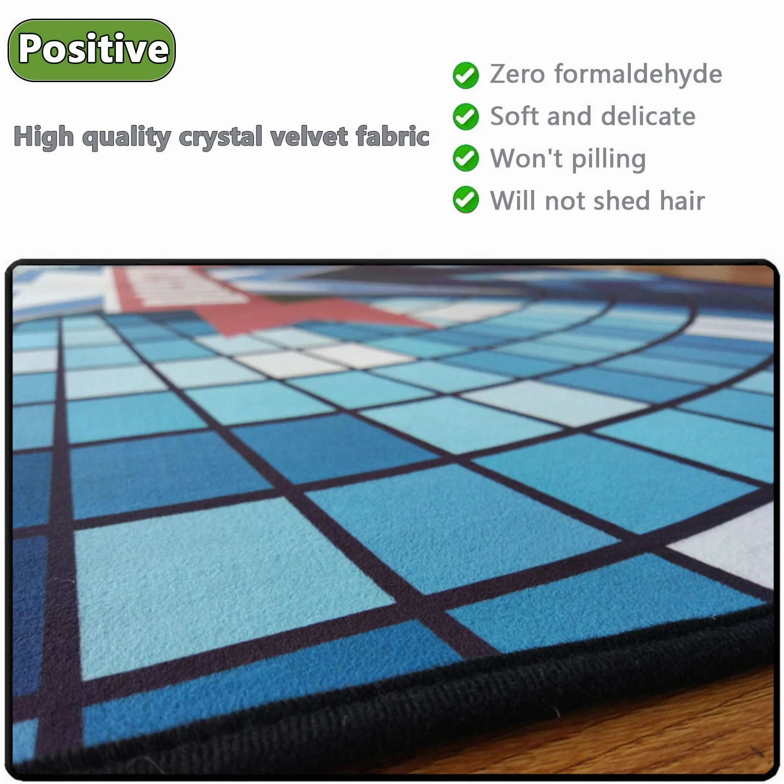 Tappeto per Batteria Tappetino Insonorizzato Tappeto in Poliestere per Batteria Drum Tappeto Carpet Tappeti Antiscivolo per Batteria 180CM*140CM