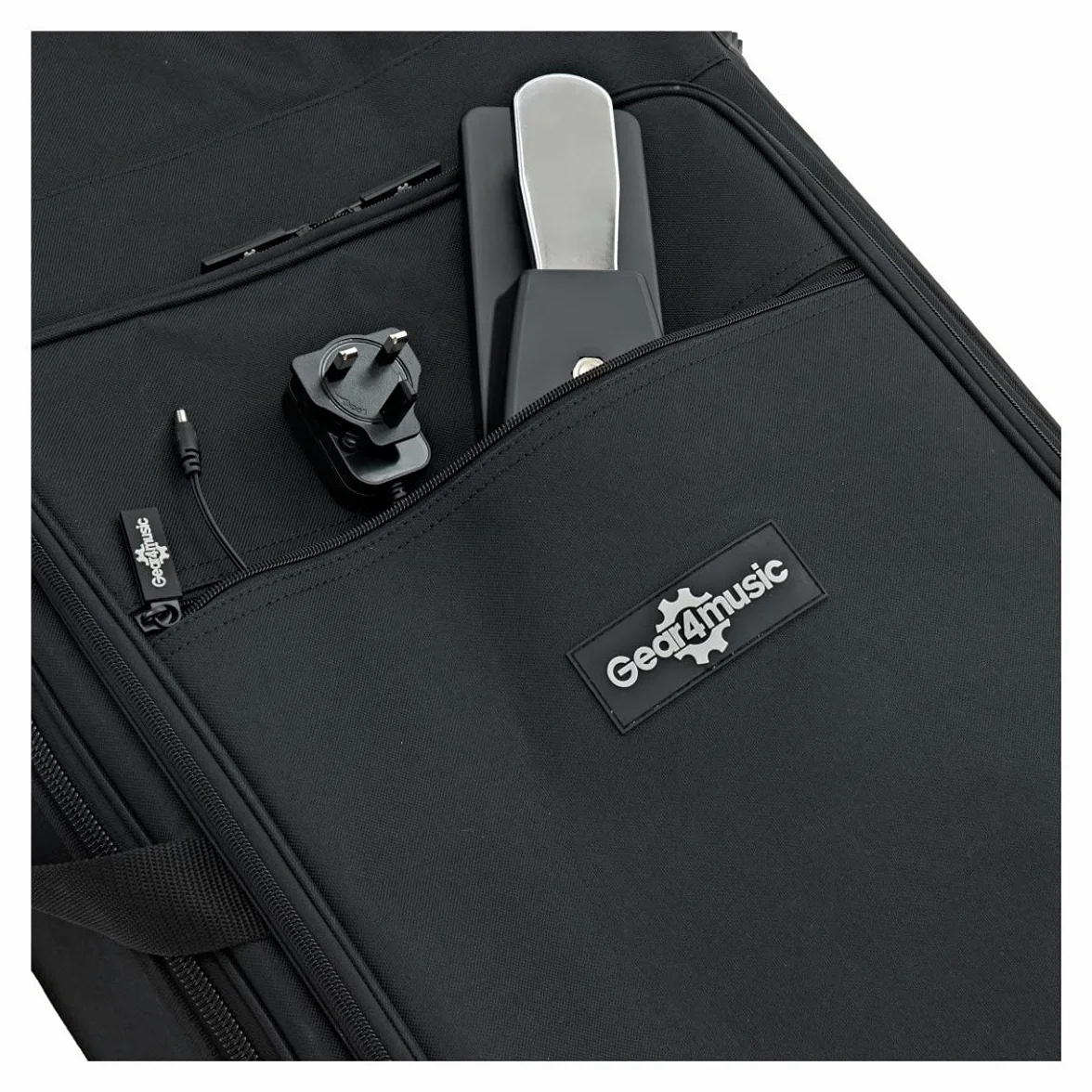Custodia rigida con ruote per tastiera pianoforte – Custodia morbida per tastiere a 88 tasti di Gear4music