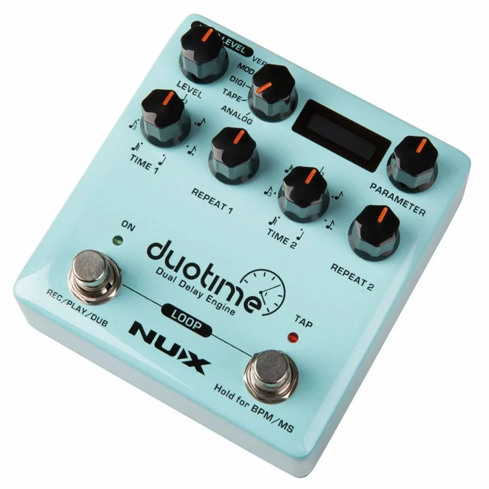 NUX Doppio pedale delay e funzione looper