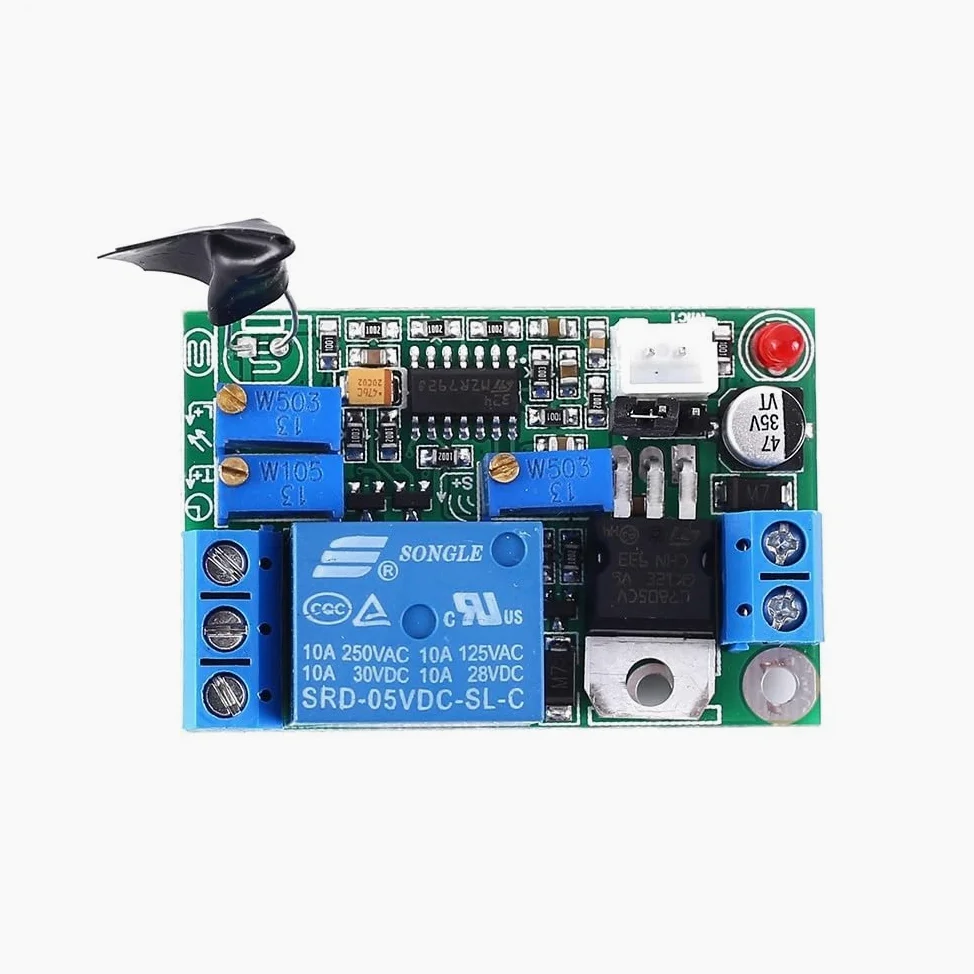 Modulo Sensore Audio,12V / 24V Scheda di Ricevitore Audio,Modulo Rilevamento Sensibilità Sonora Microfono