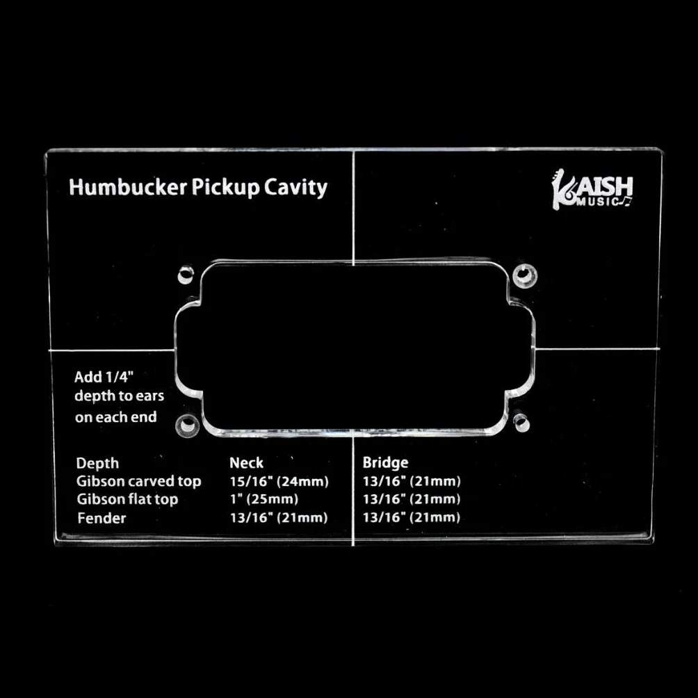 KAISH Humbucker - Set di 2 modelli di pick-up in acrilico