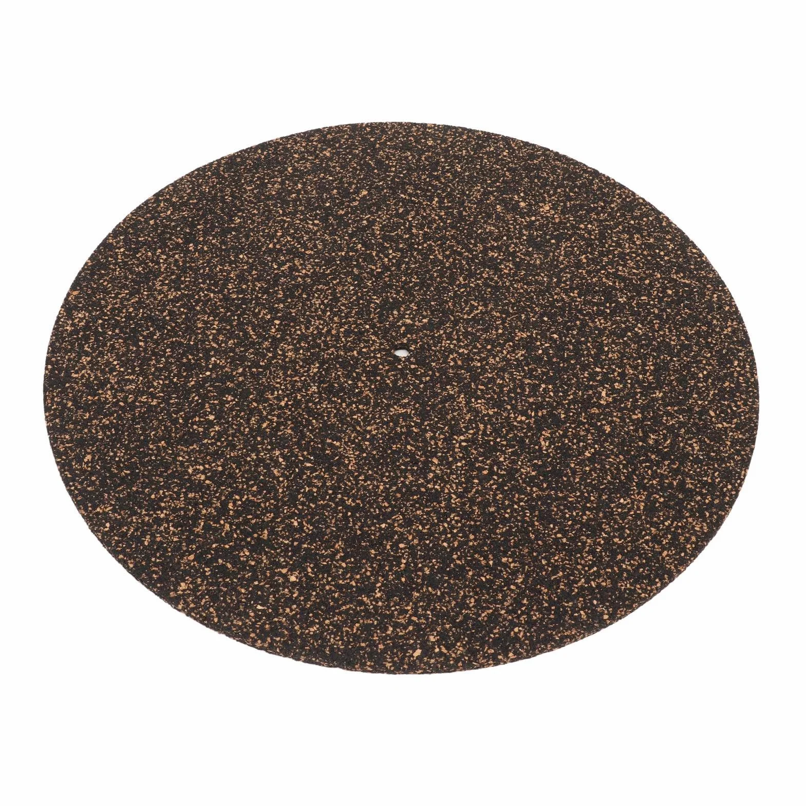 Tappetino per Piatto in Sughero per Giradischi da 4 Mm, Tappetino per Giradischi Durevole Antistatico Antiurto Antiscivolo, Grado Audiofilo Migliora Suono e Prestazioni per