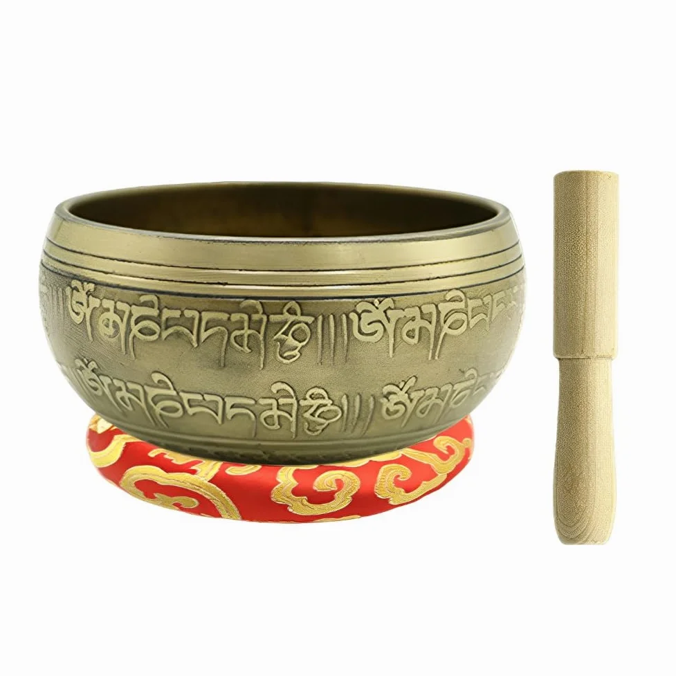 Set di campane tibetane tibetane tibetane per yoga, consapevolezza e meditazione, set di campane tibetane per yoga, relax