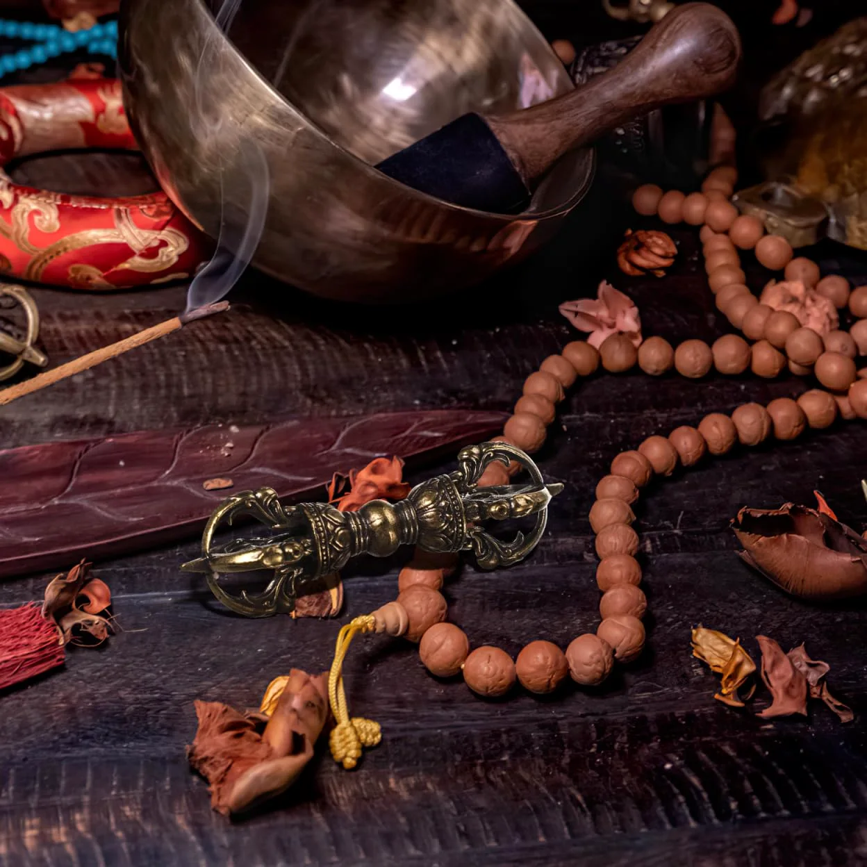 Buddismo tibetano Dorje Vajra Phurba: Amuleto d'ottone Handmade Nepal Collectibles