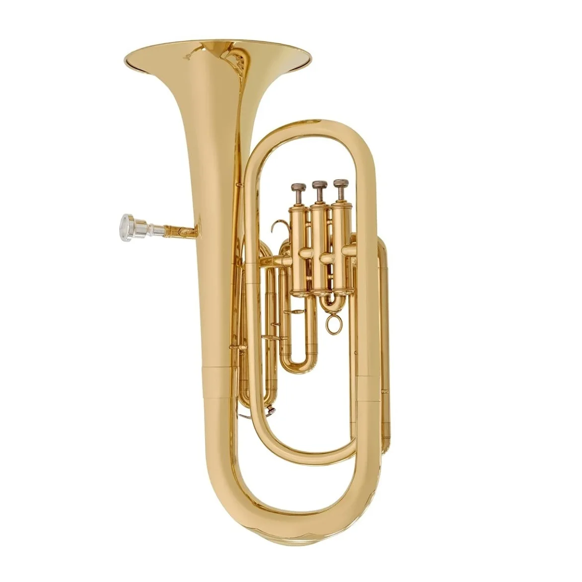 megafono baritono in Sib per studenti di Gear4music con bocchino e custodia rigida