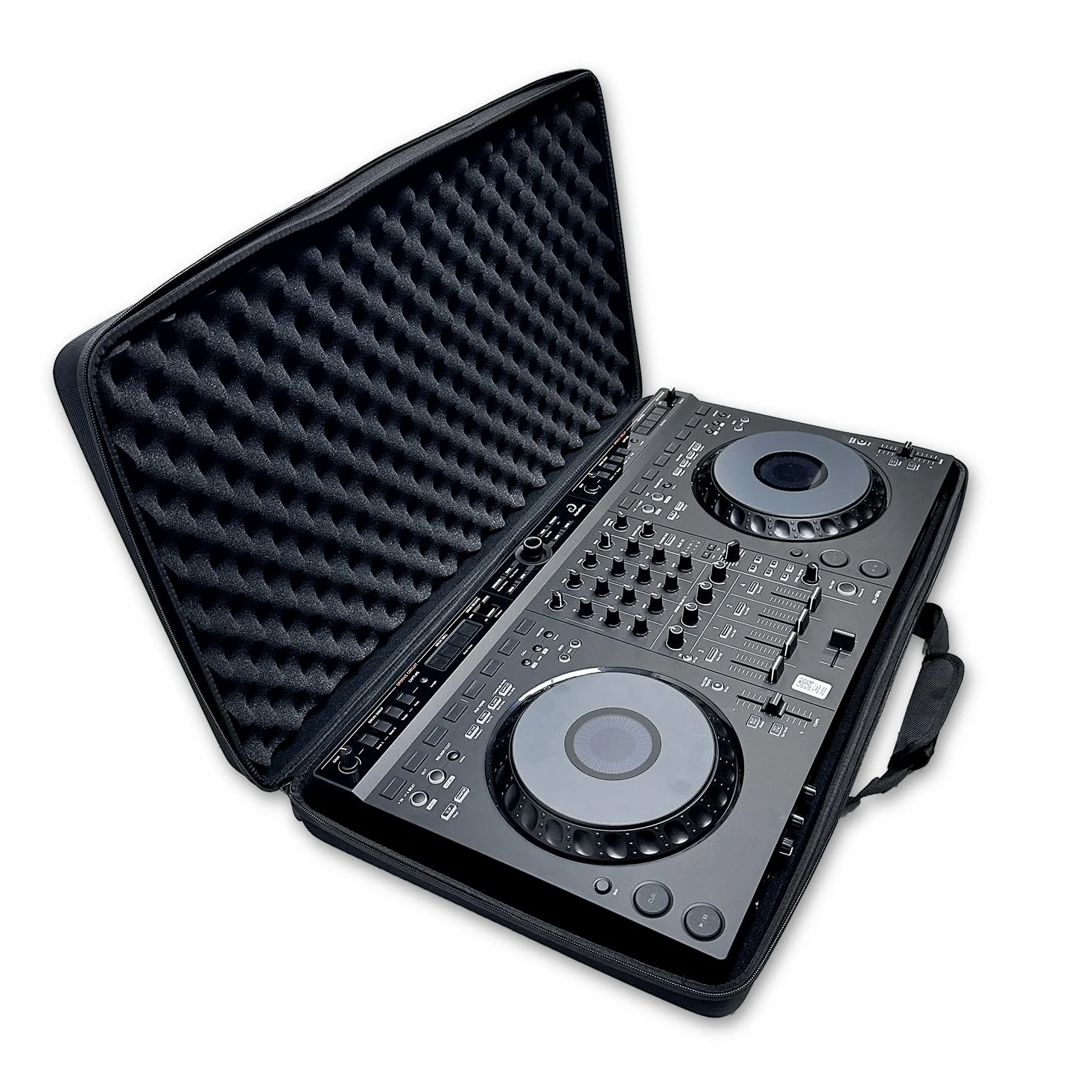 Protekt Borsa per Alpha Theta DDJ-GRV6 Plus Series BGRV6 DJ borsa rigida per controller Pioneer DJ, Nero , 75 x 39 x 11 cm, Borsa per controller DJ